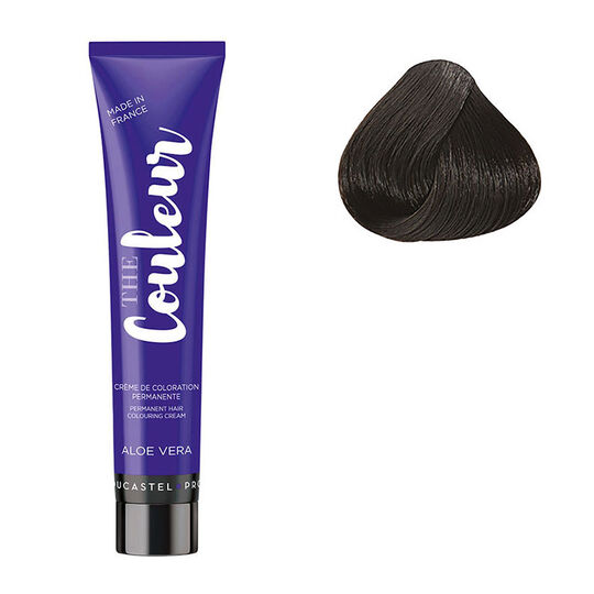 Coloration permanente The Couleur 4.77 ch&acirc;tain marron intense