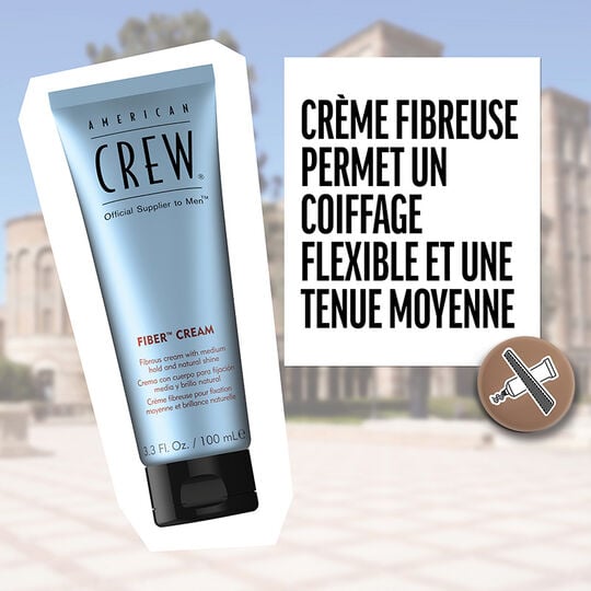 Cr&egrave;me fibreuse de fixation