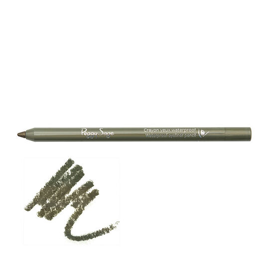 Crayon yeux waterproof kaki irisé