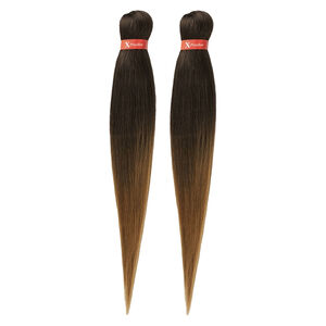Cheveux &agrave; tresser pr&eacute;-etir&eacute;s 2 x 46" T4 / 27