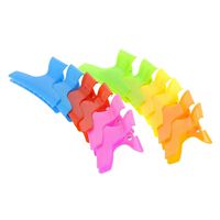 Pince croco x 12 Multicolore,  Pince croco x 12 Multicolore