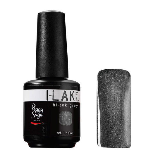Vernis semi-permanent I-Lak 15 ml hi-tek grey