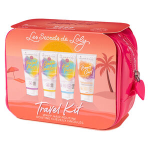 Travel kit routine cheveux ondul&eacute;s