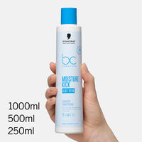 Shampooing hydratant aloe vera BC Moisture Kick 500 ml