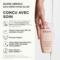 Bain cr&egrave;me Hydra-Glaze Gloss Absolu 250 ml
