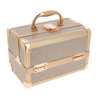 Mini Valise &agrave; main Rose Gold