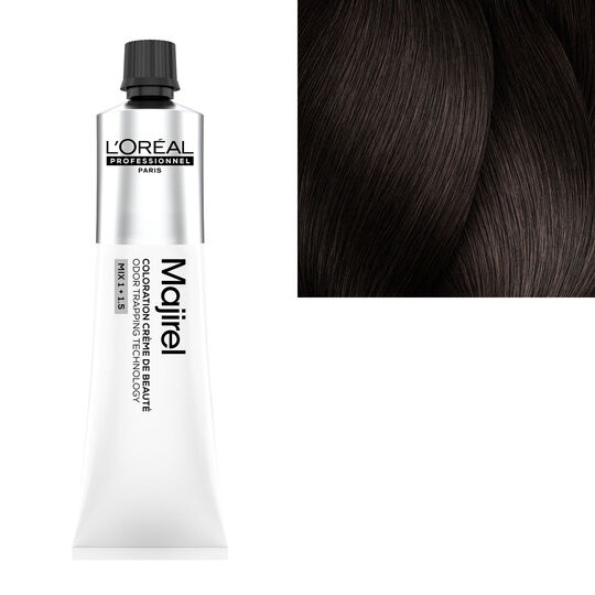 Coloration crème de beauté Majirel 5.18 châtain clair cendré mocca