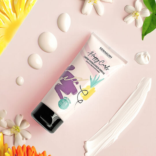 Rituel nourrissant cheveux boucl&eacute;s Happy Curls