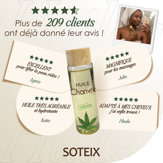 Huile de chanvre
