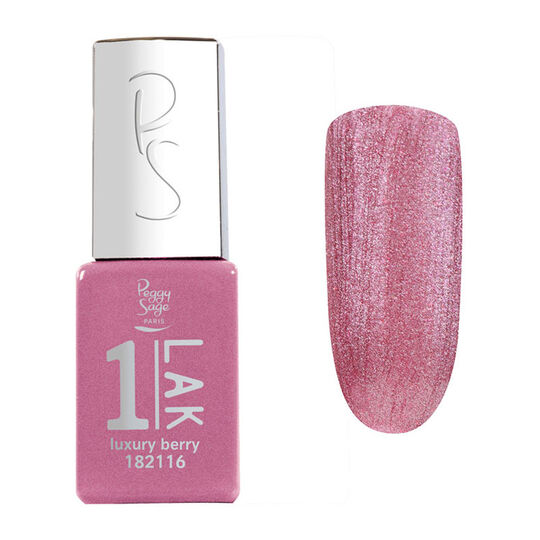1-LAK vernis semi-permanent 3 en 1 luxury berry
