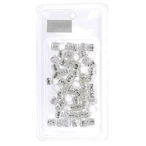 Anneaux bijoux cheveux argent&eacute; petit mod&egrave;le