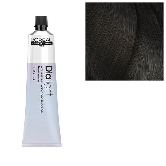 Coloration ton sur ton Dia light Hyaluronic 5.11 ch&acirc;tain clair cendr&eacute; profond