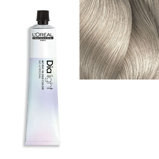 Coloration ton sur ton Dialight 10.18 milkshake blond tr&egrave;s tr&egrave;s clair cendr&eacute; moka