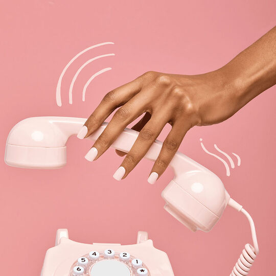 Faux ongles impress color pick me pink