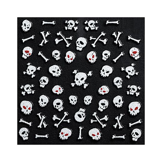 D&eacute;cors adh&eacute;sifs pour ongles pirate