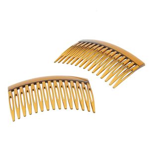 Peigne ornement moyen marron