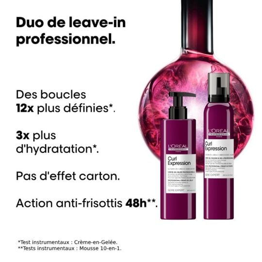 Duo coiffant Curl Expression - Cheveux bouclés à frisés