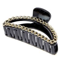 PInce croco chaîne dorée,  PInce croco chaîne dorée