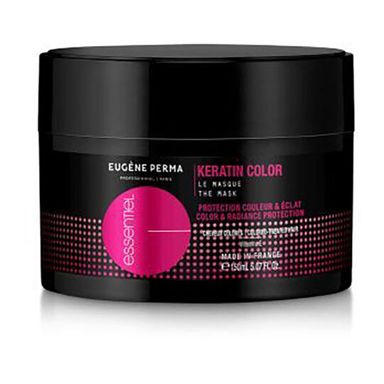 Rituel cheveux colorés shampooing et masque Essentiel Keratin Color