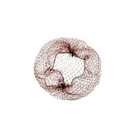 Filets &agrave; chignon invisibles x 2 marron