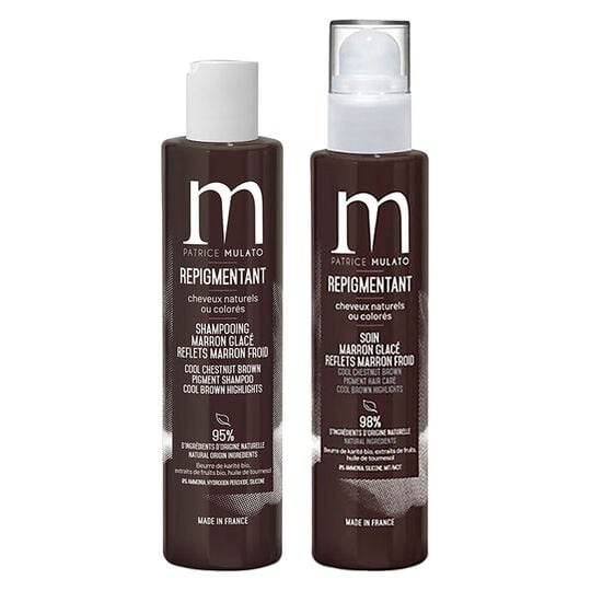 Rituel repigmentant shampooing + soin marron glac&eacute;