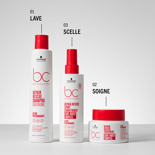 Masque pour cheveux abîmés BC Repair Rescue 500ml