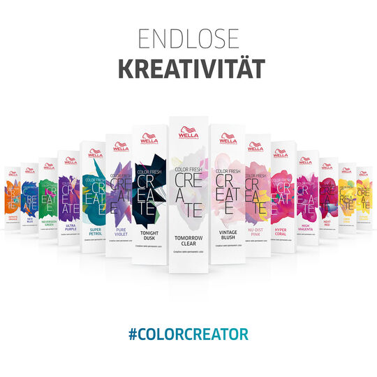 Coloration semi-permanente Color Fresh Create neverseen green