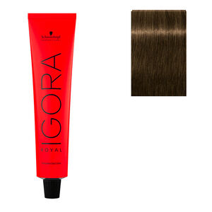 Coloration permanente Igora Royal 6.63 blond foncé chocolat mat,  Coloration permanente Igora Royal 6.63 blond foncé chocolat mat