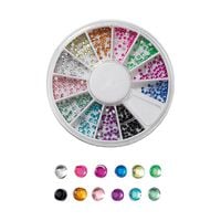 Carrousel d&eacute;cors pour ongles - jewels