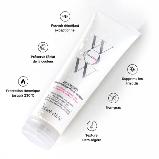 Apr&egrave;s-shampooing cheveux &eacute;pais Color Security