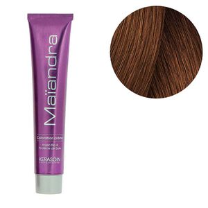 Coloration permanente Maïandra 6.34 blond foncé doré cuivré,  Coloration permanente Maïandra 6.34 blond foncé doré cuivré