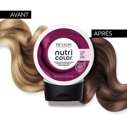 Masque nutri color 200 - plum pop