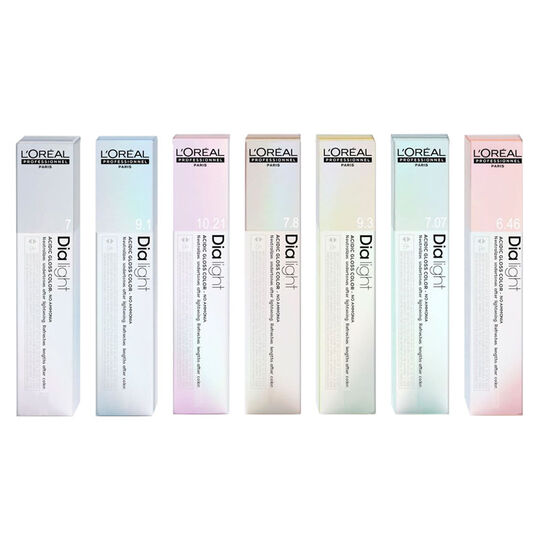 Coloration ton sur ton Dialight Acidic Gloss Color 9.03 milkshake naturel doré