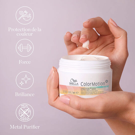 Masque restructurant Structure+ pour cheveux colorés Color Motion+