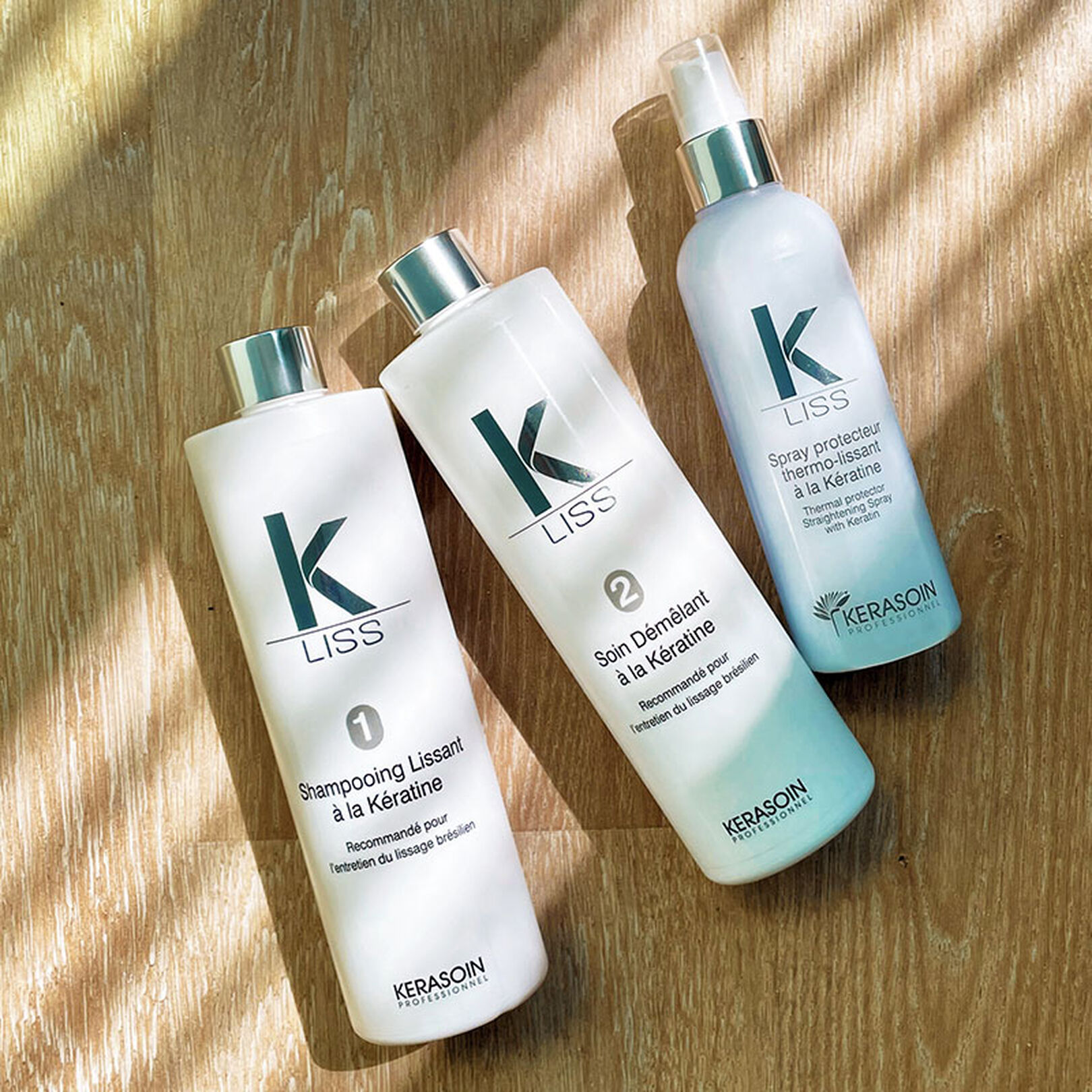 Shampooing lissant à la kératine KLiss 400ml — free download