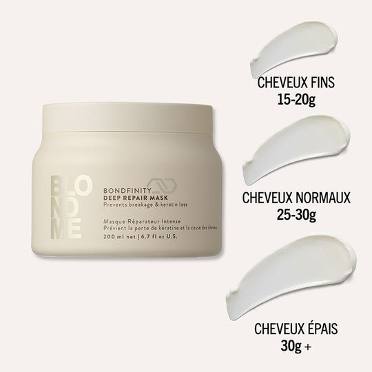 Masque r&eacute;parateur intense Blondme Bondfinity