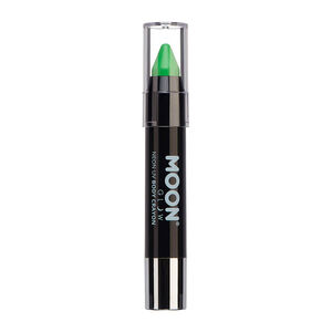 Crayon néon corps et visage Moon Glow vert