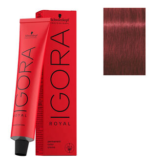 Coloration permanente Igora Royal 6-88 blond foncé rouge extra