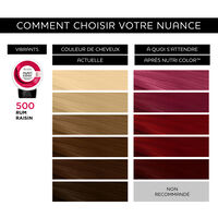 Masque nutri color 500 - rhum raisin