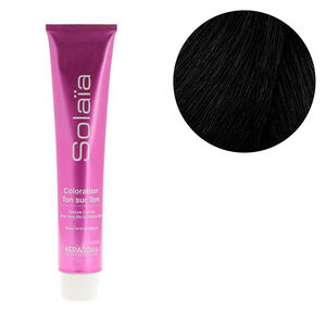 Coloration ton sur ton Sola&iuml;a 1.0 noir