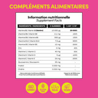 Red love gummies hair vitamins