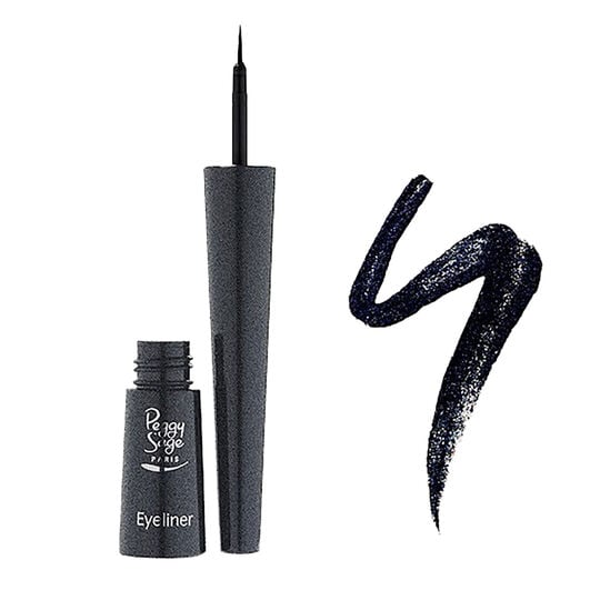 Eyeliner pinceau paielleté noir