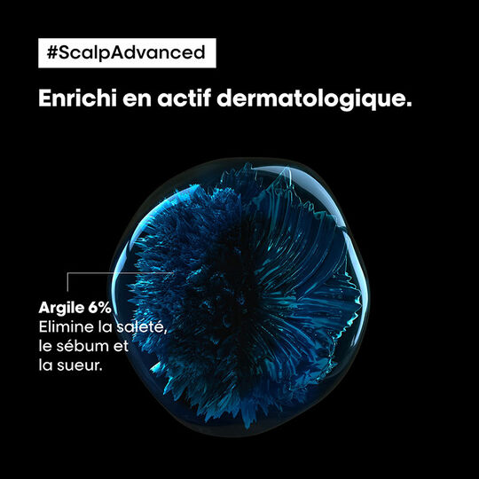 Argile 2-en-1 purifiante anti-gras Scalp Advanced 250ml,  Argile 2-en-1 purifiante anti-gras Scalp Advanced 250ml