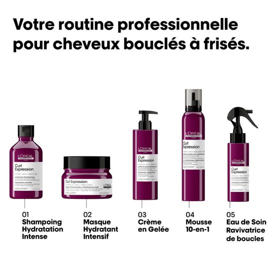 Trio coiffant Curl Expression - Cheveux boucl&eacute;s &agrave; fris&eacute;s