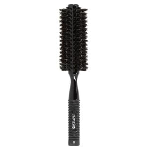 Brosse à brushing noire en poils de sanglier 43mm,  Brosse à brushing noire en poils de sanglier 43mm