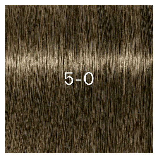 Coloration Igora Zero Amm 5-0 châtain clair naturel