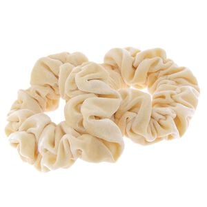 2 Chouchous velours XXL beige