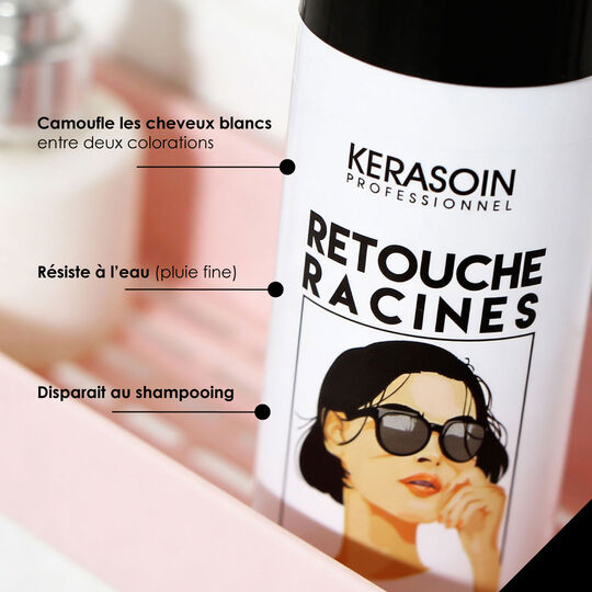 Spray retouche racines Noir