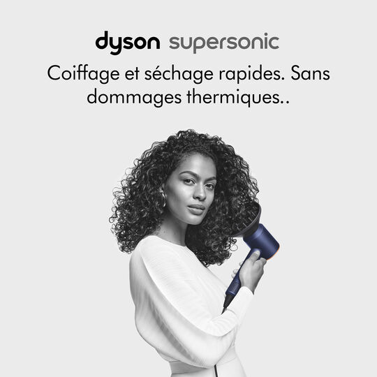 S&egrave;che-cheveux Supersonic cheveux boucl&eacute;s fris&eacute;s