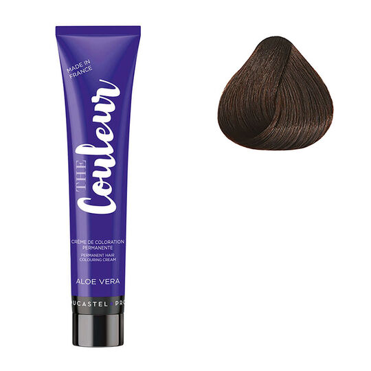 Coloration permanente The Couleur 6.77 Blond Fonc&eacute; Marron Profond